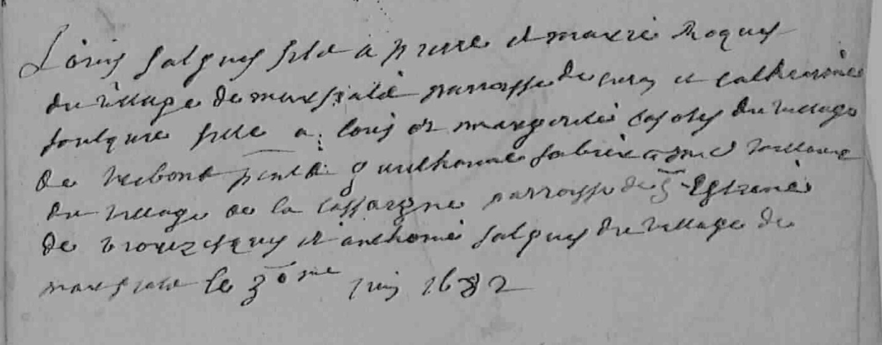 Mariage Salgues Louis - Fouquier Catherine 30-06-1682.jpg